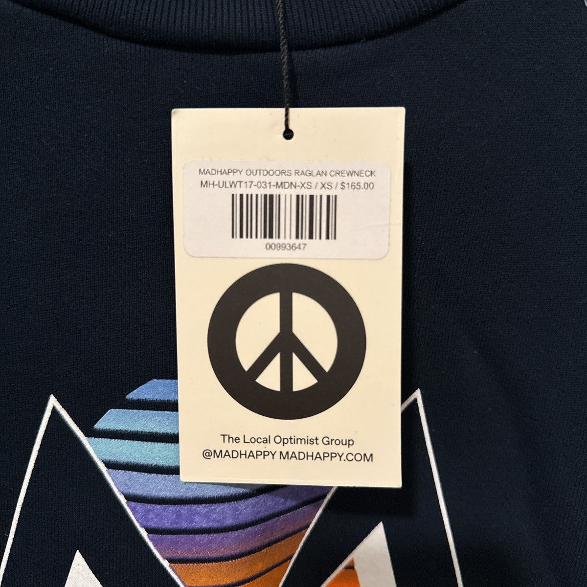 Madhappy Madhappy Raglan crewneck shirt Size US XS / EU 42 / 0 - 2 Thumbnail