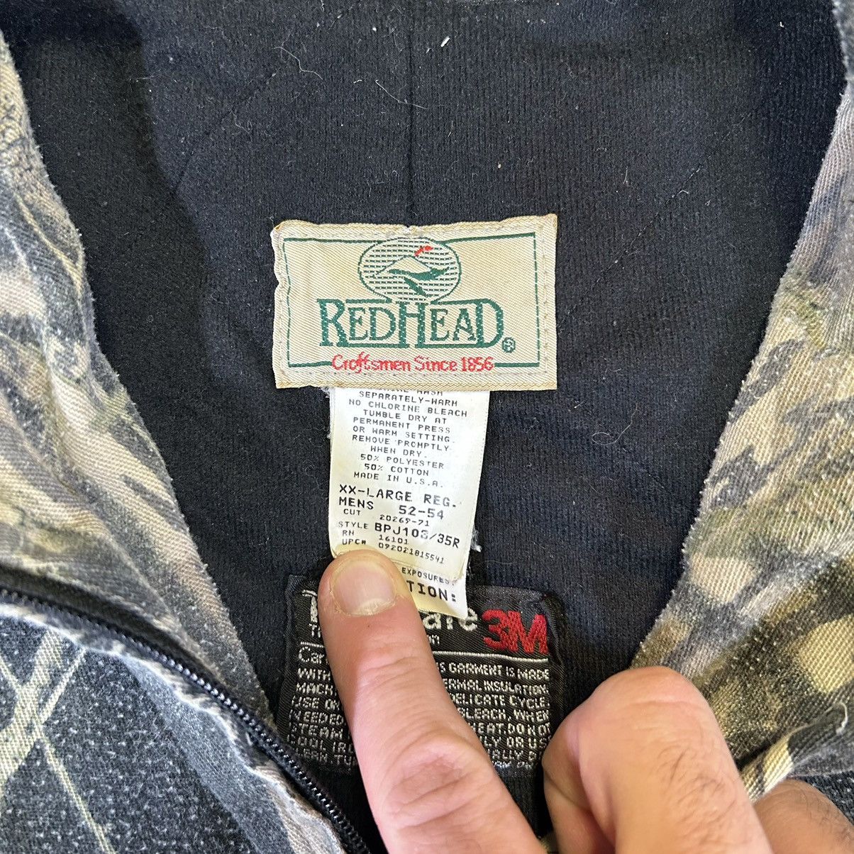 Redhead Crazy Vintage Red Head RealTree Camo insulated Jacket Grunge Size US XXL / EU 58 / 5 - 2 Thumbnail