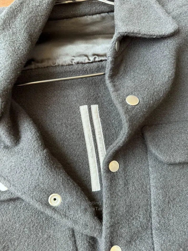 Rick Owens Rick Owens 22FW Shirt Jacket. Size US L / EU 52-54 / 3 - 2 Thumbnail
