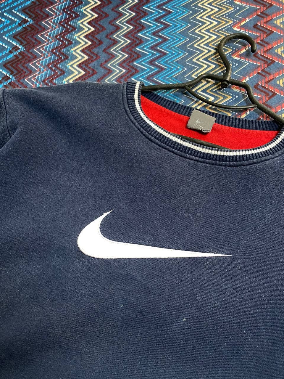 Nike × Vintage Very Rare, vintage Nike Faded sweatshirt 90s Y2K Size US XL / EU 56 / 4 - 7 Thumbnail
