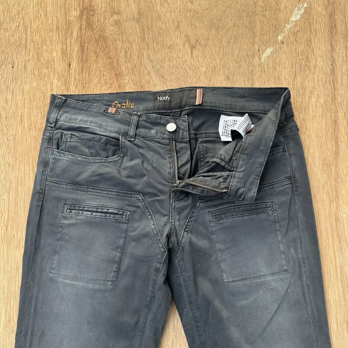 StraightFaded NOTIFY TROUSERS FADED VINTAGE DOUBLE KNEE FADED PANTS W32 Size US 32 / EU 48 - 6 Thumbnail