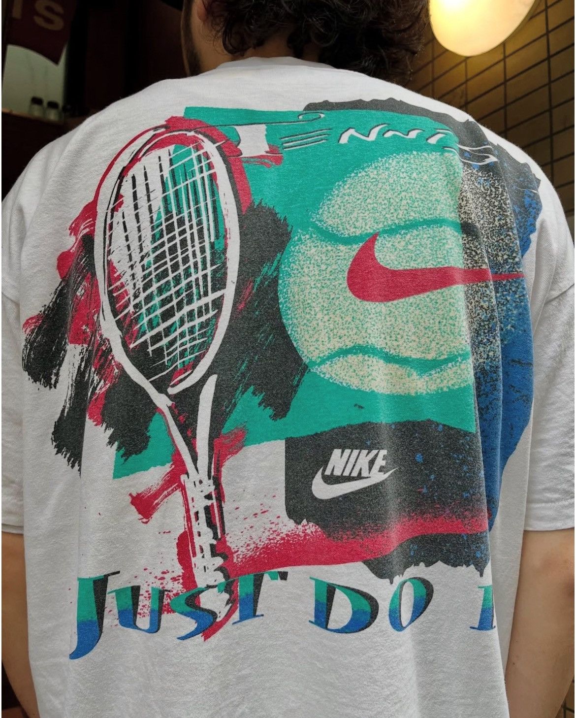 Nike Nike just do it tennis vintage 90s size l Size US L / EU 52-54 / 3 - 1 Thumbnail