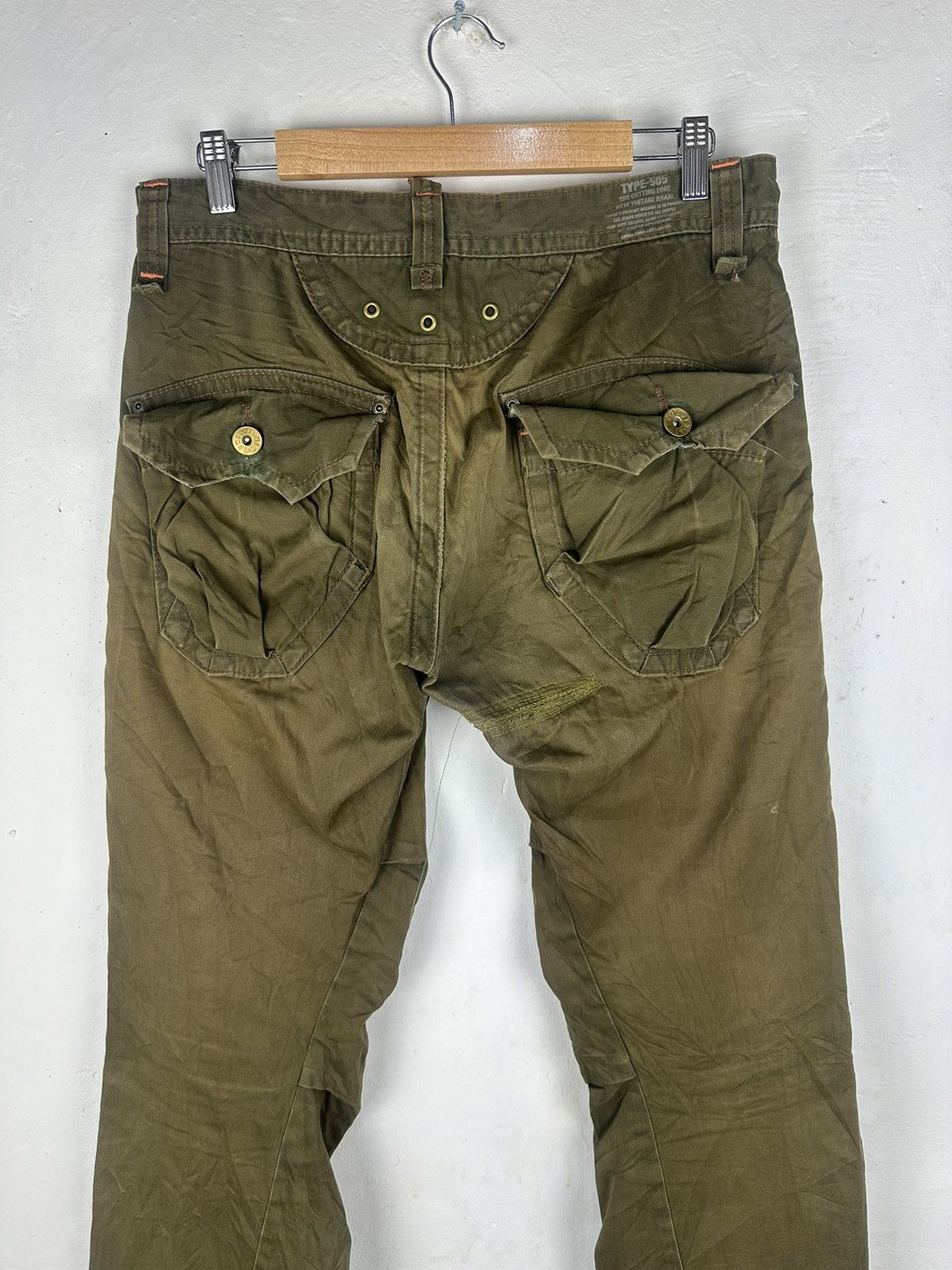 Edwin CARGO PANTS EDWIN TWIST LEG CARGO PANTS MULTIPOCKET Size US 32 / EU 48 - 10 Thumbnail