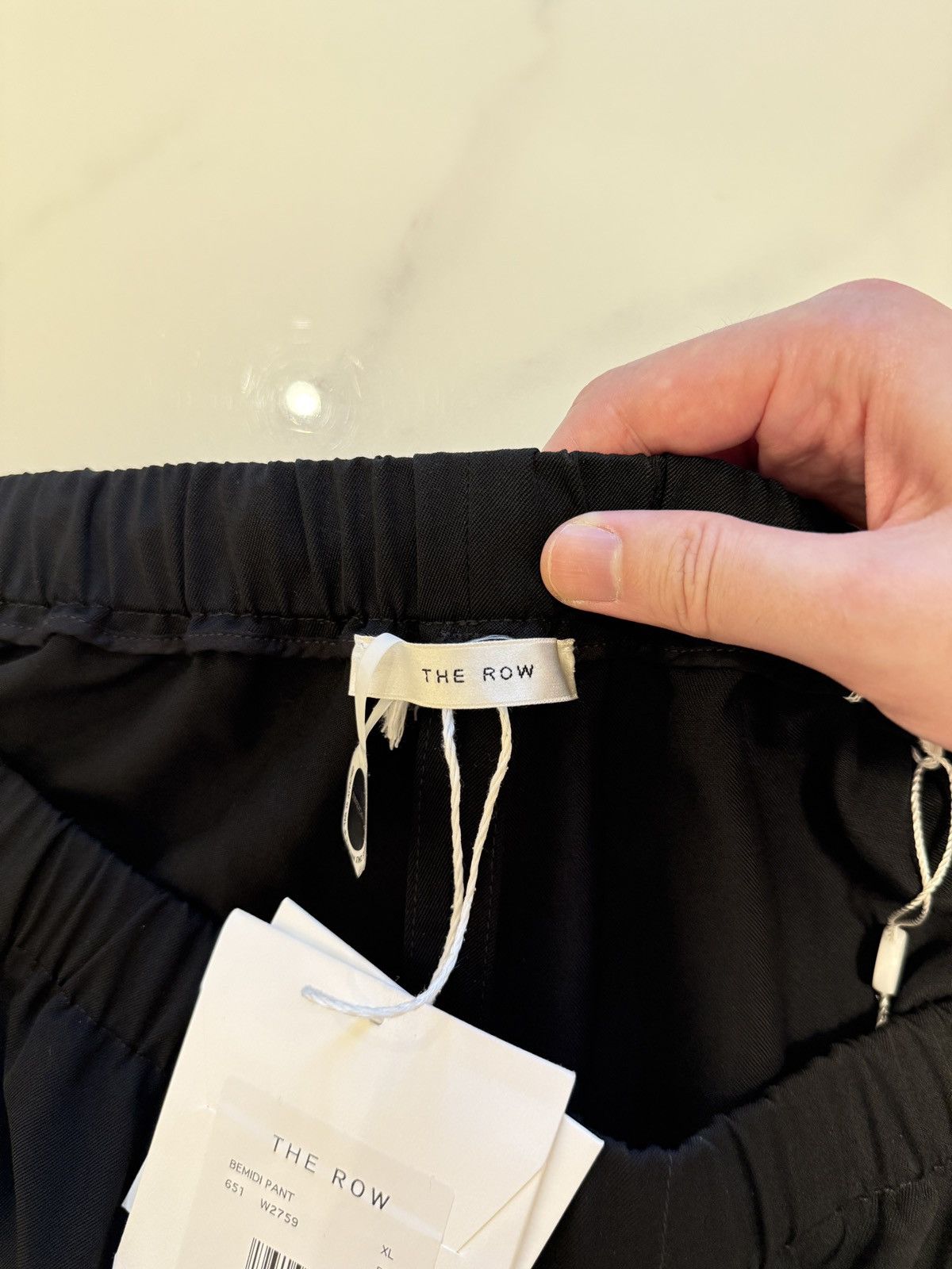 The Row The Row Bemidi Wool Shorts Black Size US 36 / EU 52 - 14 Thumbnail