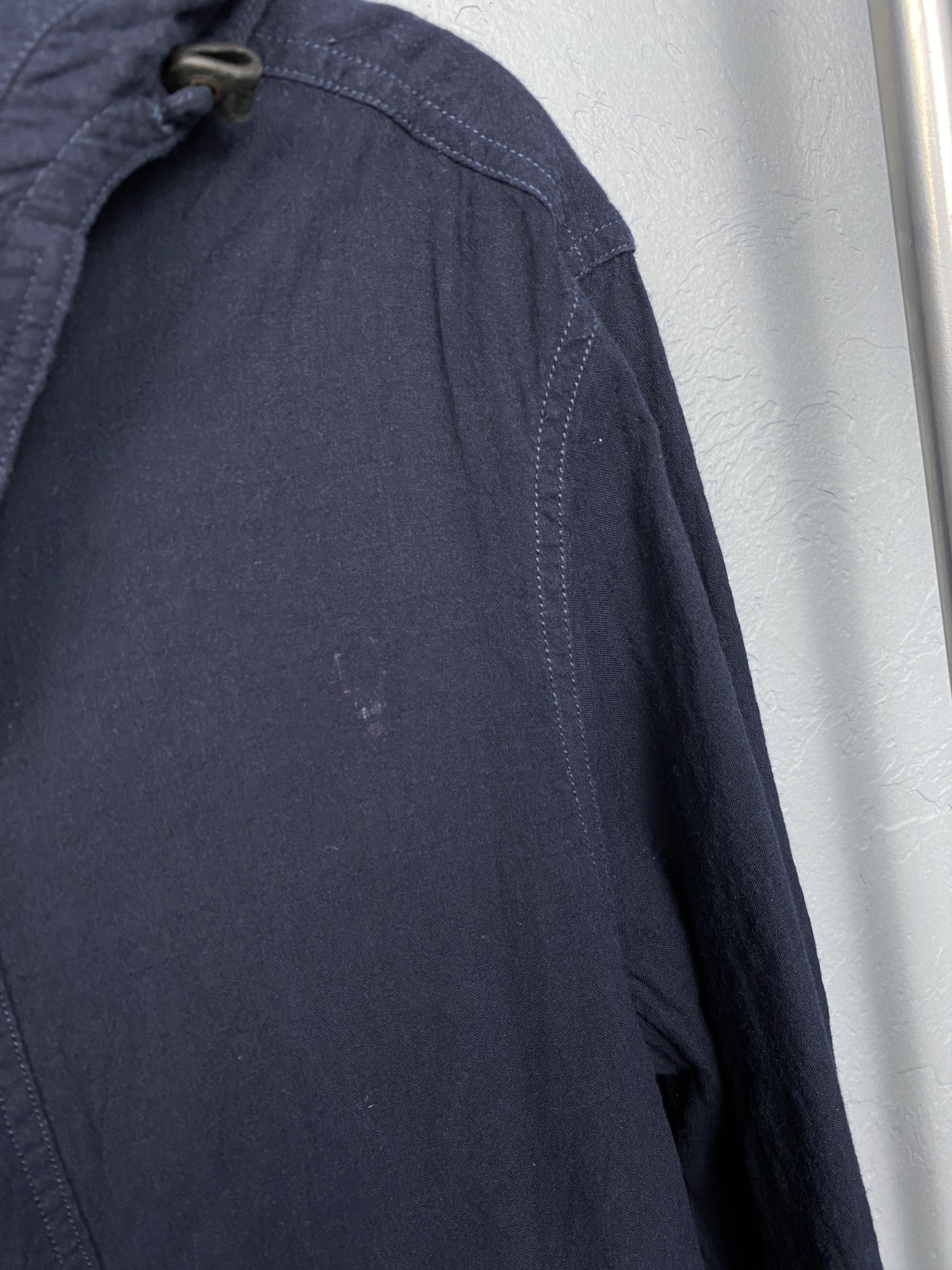 Allsaints × Vintage Allsaints Vintage Mens Plain Verdun Hooded Jacket Size US XL / EU 56 / 4 - 3 Thumbnail