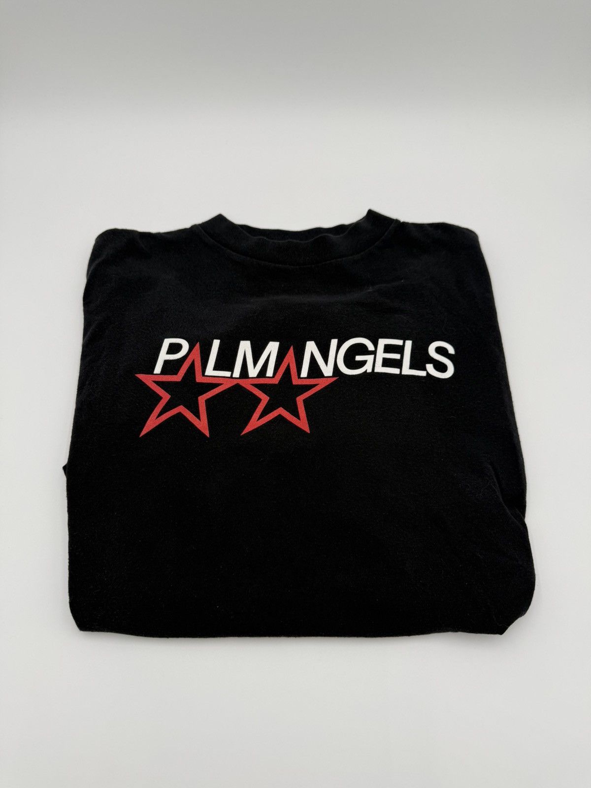 Palm Angels Palm Angels Star T-Shirt glitter logo Tagged XS but fits Med Size US XS / EU 42 / 0 - 1 Thumbnail