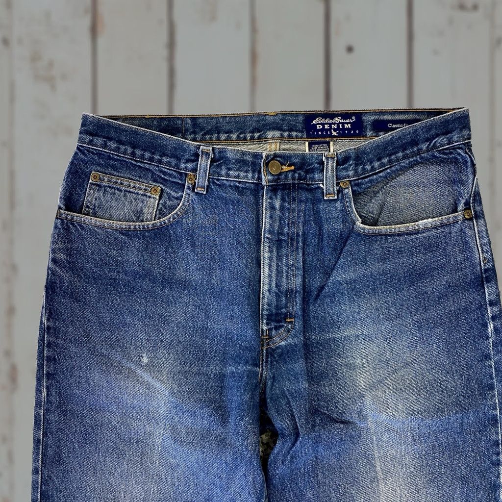 Eddie Bauer VINTAGE Eddie Bauer Jeans Shirt? Size US 36 / EU 52 - 1 Thumbnail