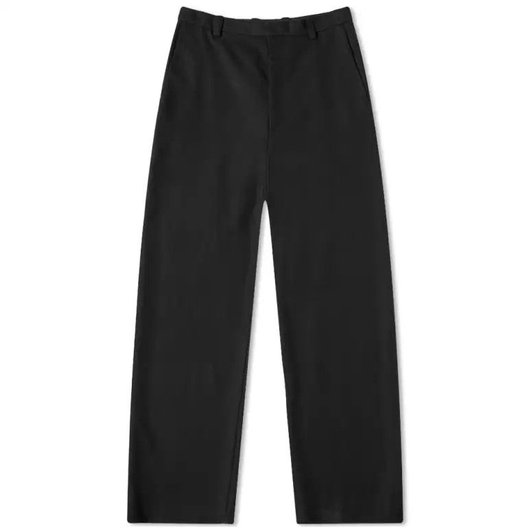 Balenciaga o1in1g0724 Worn Out Loose Pants in Black Size US 34 / EU 50 - 1 Thumbnail