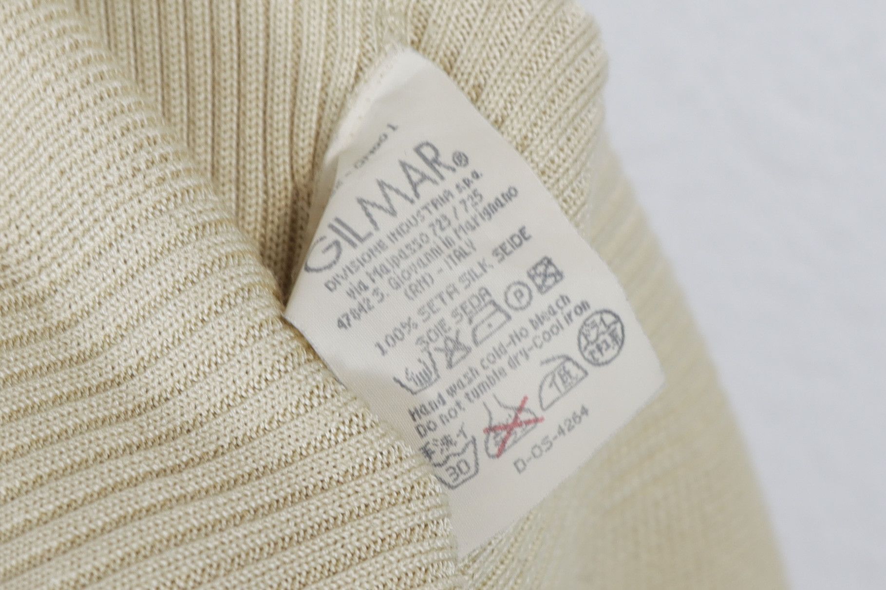 Other Womens Gerani Italy Gold Silk Tank Top Size M / US 6-8 / IT 42-44 - 6 Thumbnail