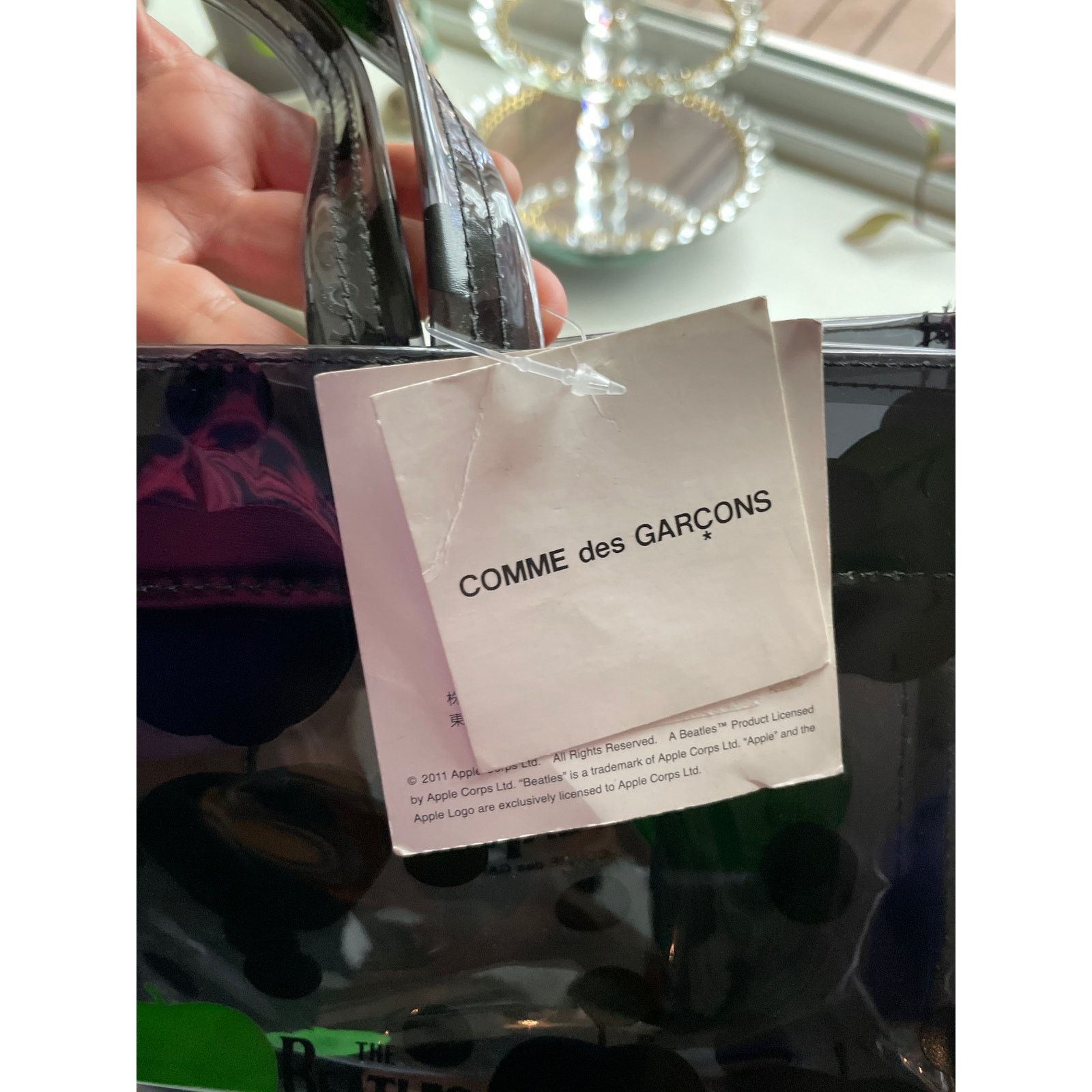 Comme des Garcons Comme des Garçons Beatles Beatles CDG clear Bag Size ONE SIZE - 5 Thumbnail