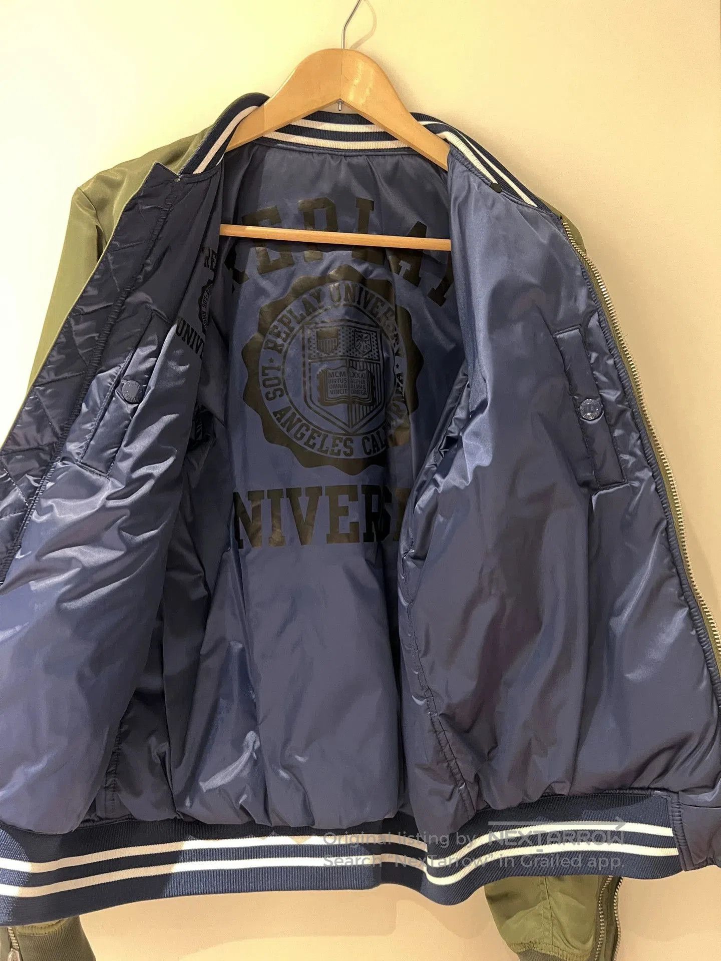 Replay Lightweight Reversible Jacket by Replay. Size US M / EU 48-50 / 2 - 5 Thumbnail