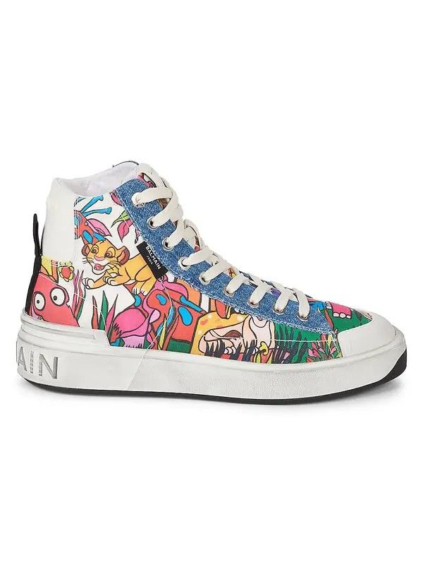 o1s1wg111225 X Disney Lion King Sneakers in Multicolor