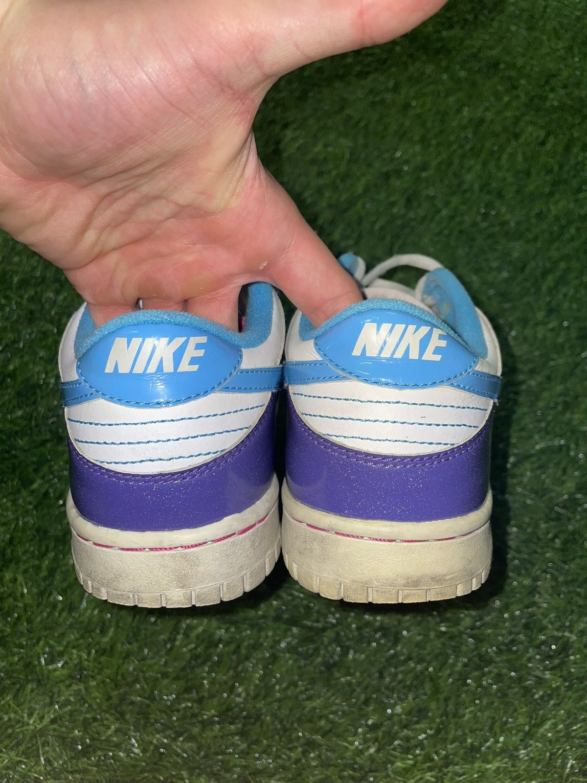 Nike Nike Dunk Low GS Cyan Size US 6Y Size US 6 / EU 39 - 5 Thumbnail