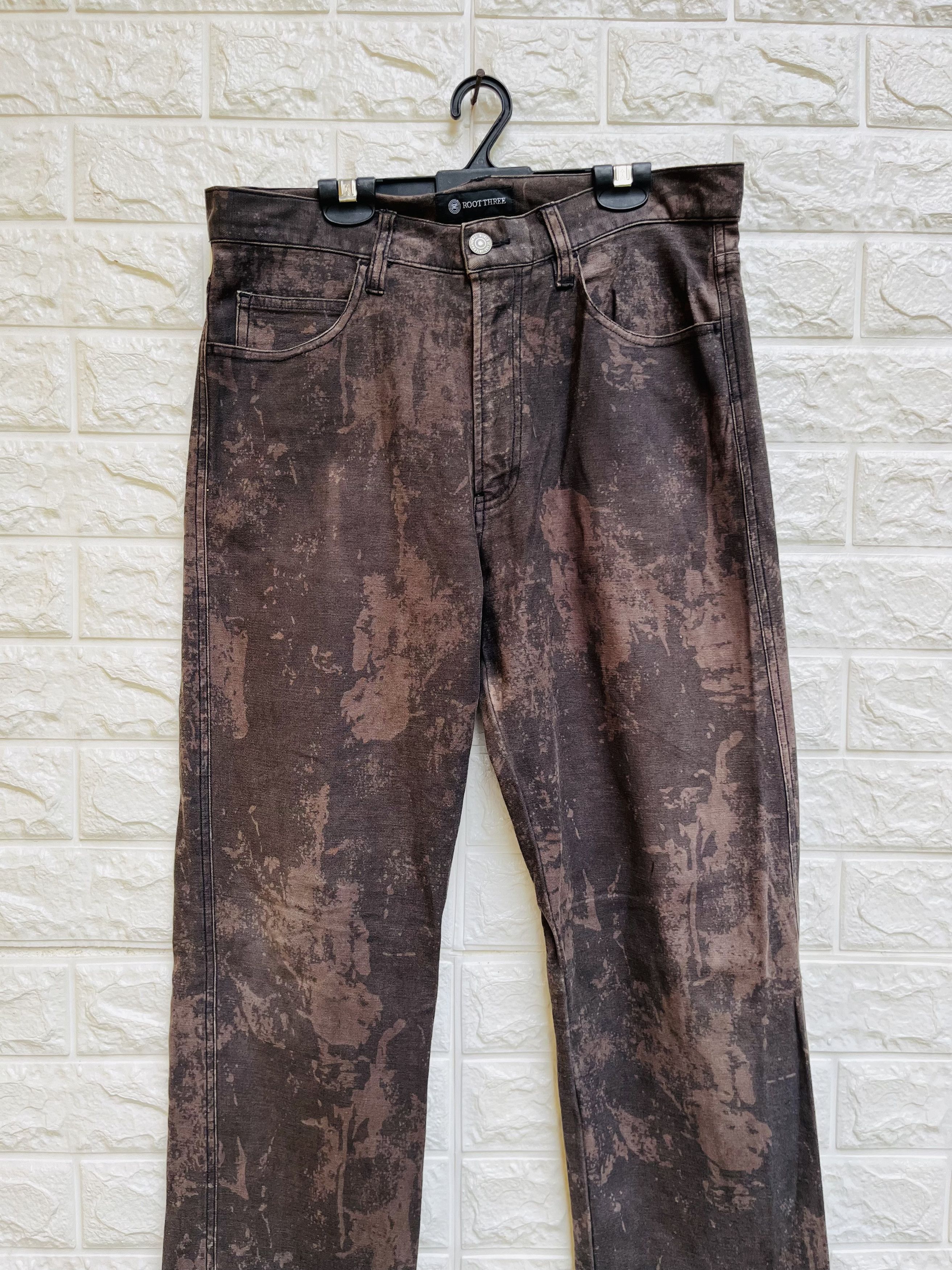 Japanese Brand × Vintage Vintage Root Three Japanese Designer Fashion Style Size US 31 - 3 Thumbnail