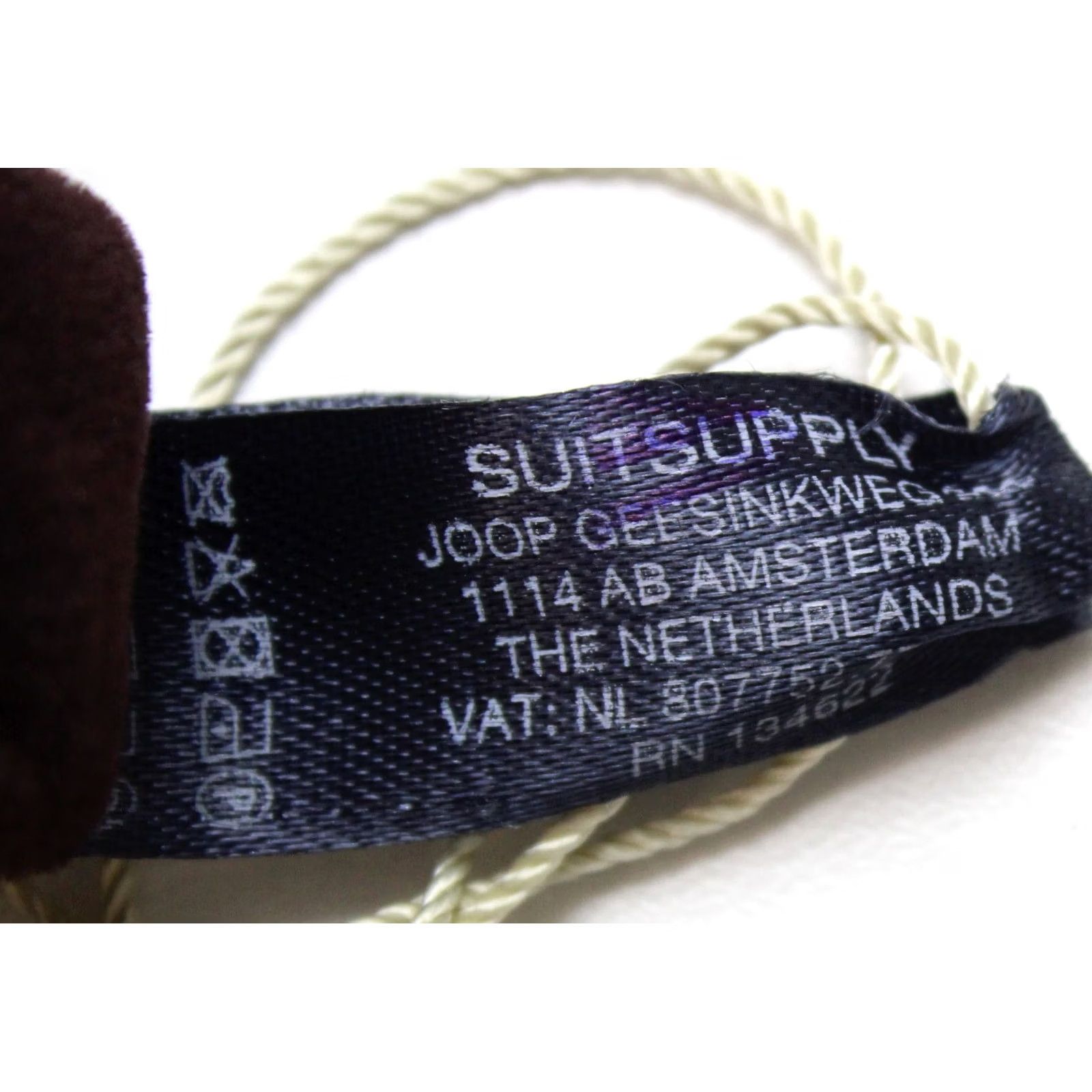 Suitsupply Suitsupply Velvet Brown Bow Tie Men's ONE SIZE Adjustable Tied Classic Size ONE SIZE - 3 Thumbnail