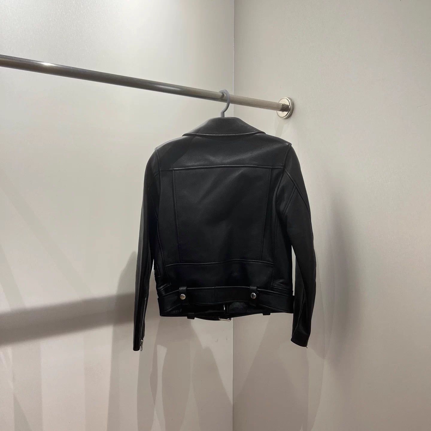 Acne Studios Acne Studios vem363 lambskin short leather jkt 34 Size XXS / US 00 / IT 34 - 2 Thumbnail