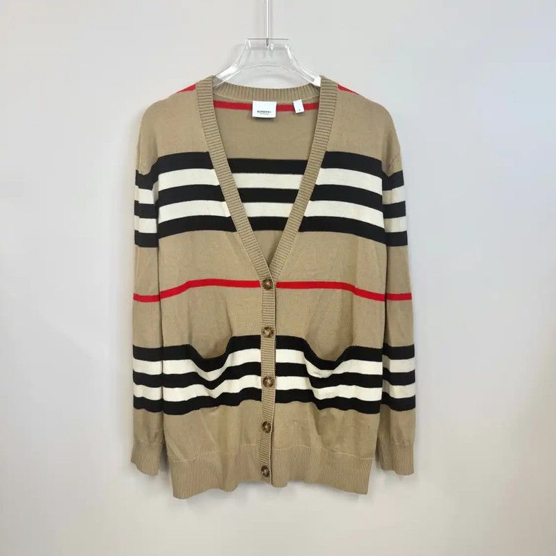 Burberry Burberry Khaki Color Women's Cardigan Size M / US 6-8 / IT 42-44 - 1 Thumbnail