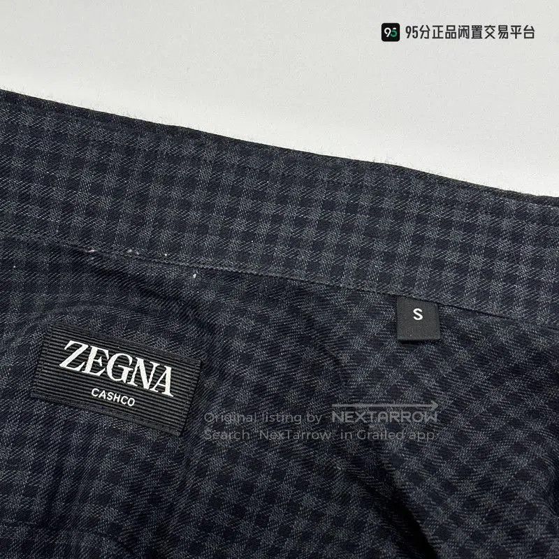 Ermenegildo Zegna Zegna Men's Checkered Long. Size US S / EU 44-46 / 1 - 5 Thumbnail