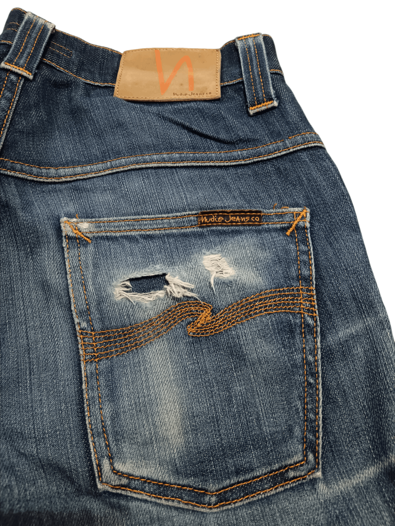 Nudie Jeans × Vintage VINTAGE NUDIE JEANS CO. DRY STRETCH PANT Size US 30 / EU 46 - 6 Thumbnail