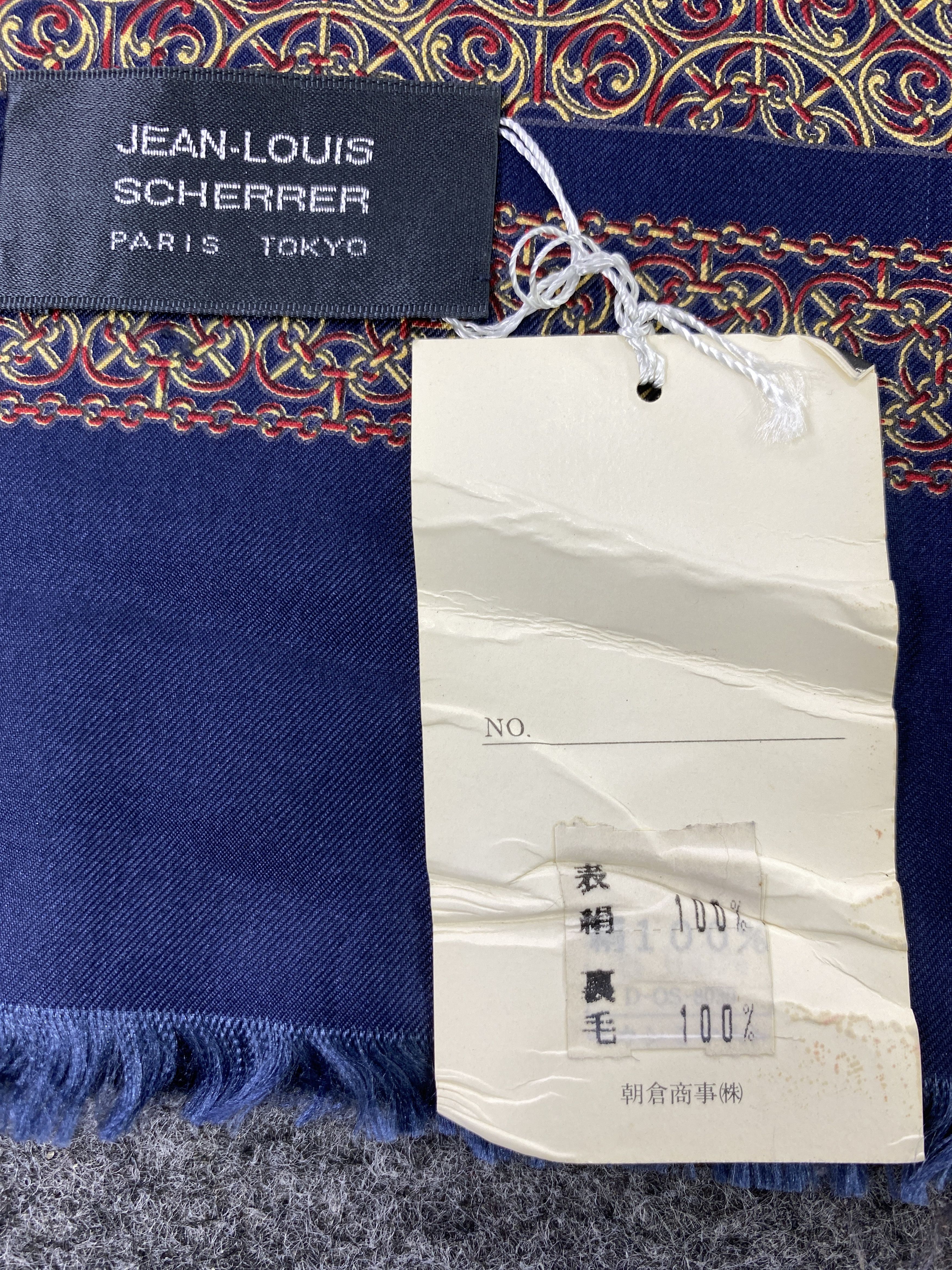 Jean-Louis Scherrer Jean Louis Scherrer Scarf / Muffler / Neckwear -T622 Size ONE SIZE - 7 Thumbnail