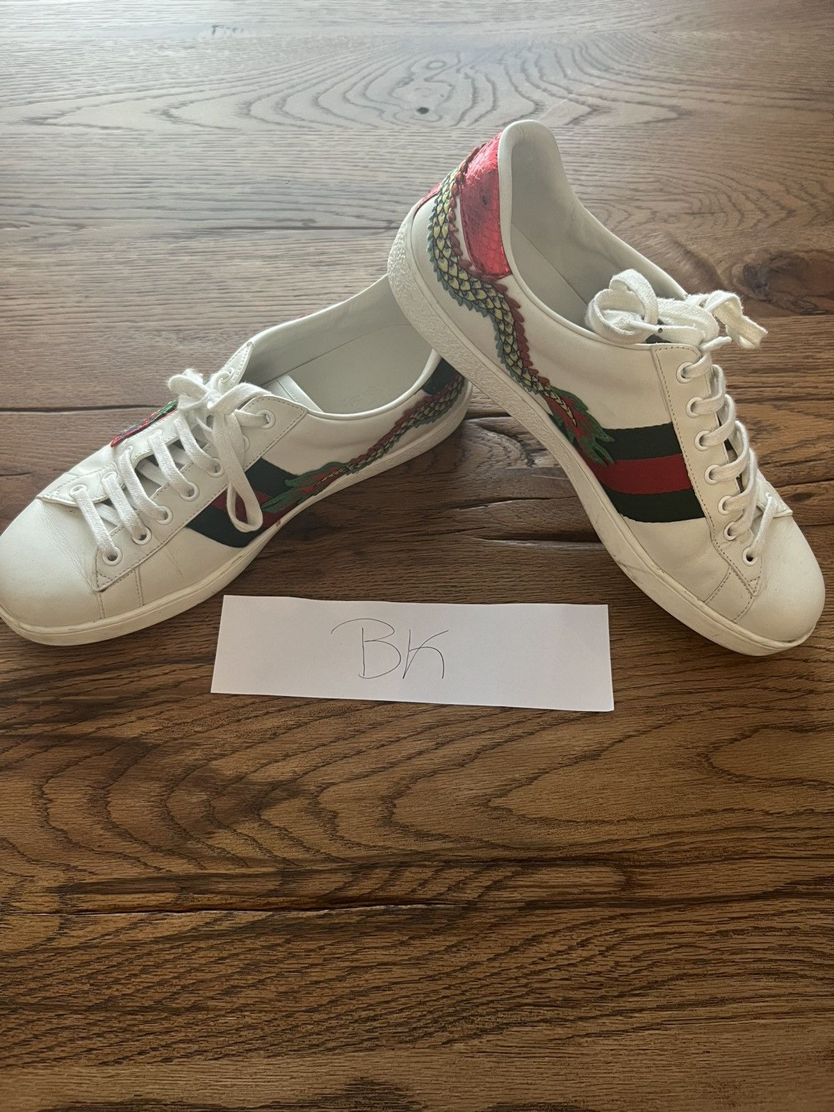 Gucci Gucci Dragon Sneakers | Grailed