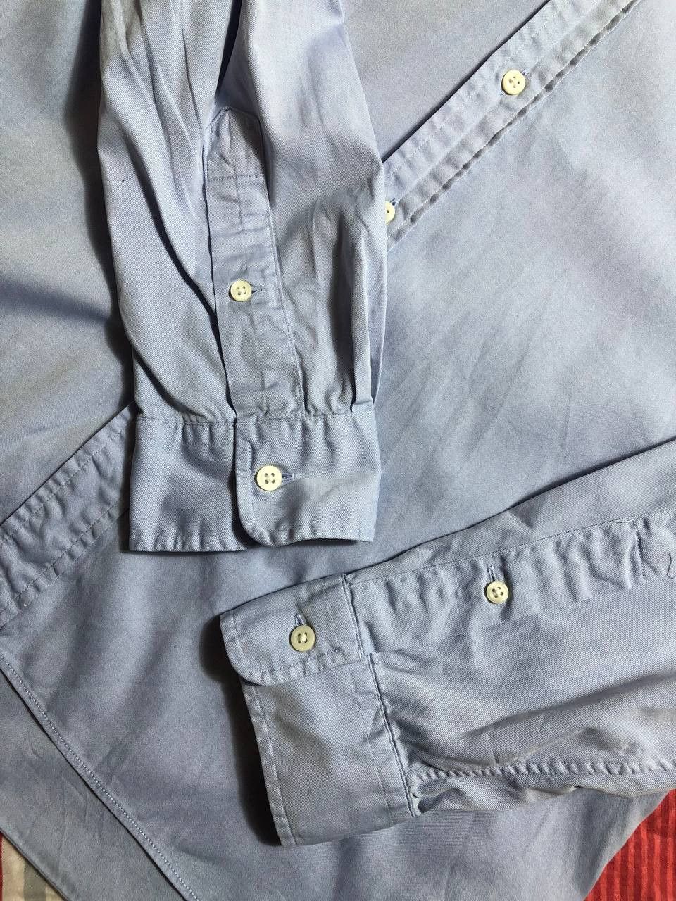Polo Ralph Lauren × Ralph Lauren × Vintage Polo Ralph Lauren Vintage Mens Long Sleeve Striped Shirt Size US L / EU 52-54 / 3 - 9 Thumbnail
