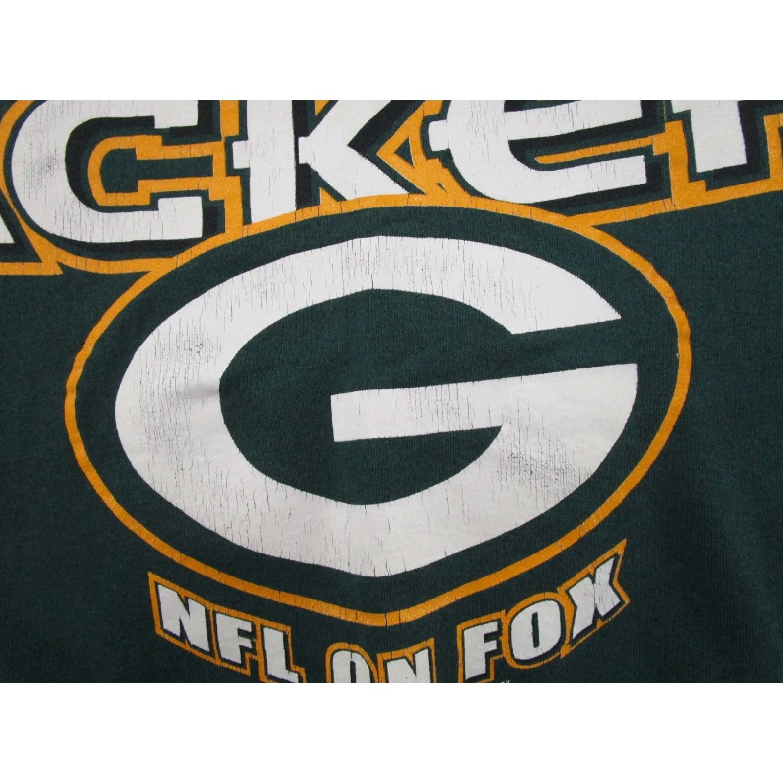 Delta VINTAGE 1997 Green Bay Packers NFL On Fox Sweatshirt XL 1990s Cotton Mens NFL Shirt Size US XL / EU 56 / 4 - 2 Thumbnail