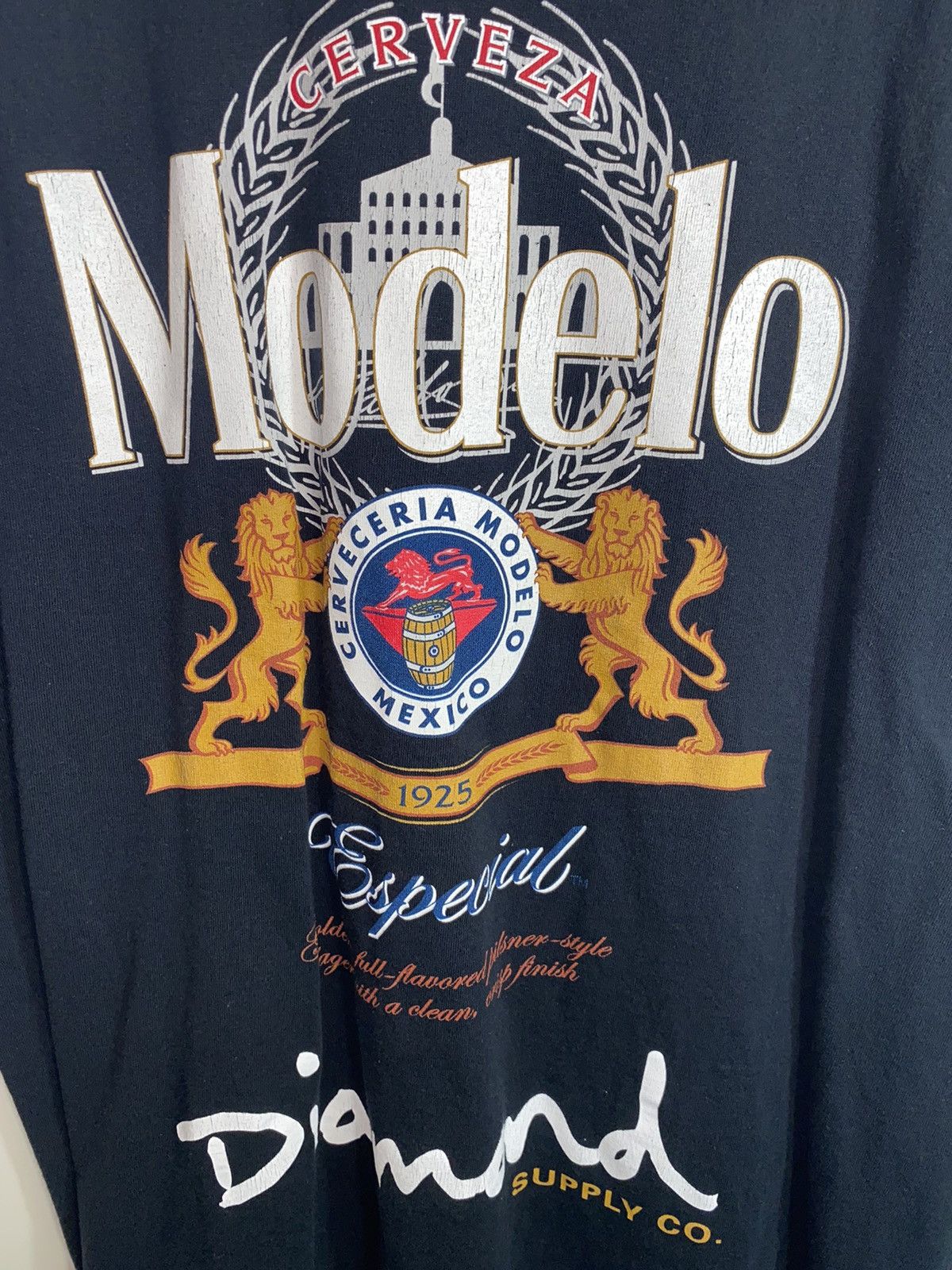 Diamond Supply Co. Diamond Supply Co. x Modelo T-Shirt Size US L / EU 52-54 / 3 - 3 Thumbnail