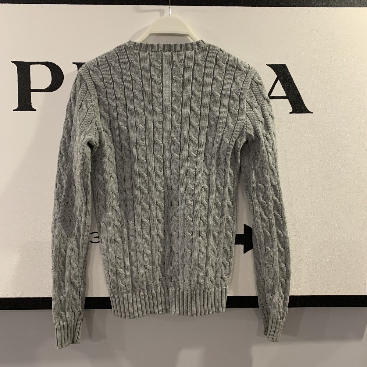 Polo Ralph Lauren Vintage Polo Ralph Lauren Gray Knited Sweater Size S Size S / US 4 / IT 40 - 5 Thumbnail