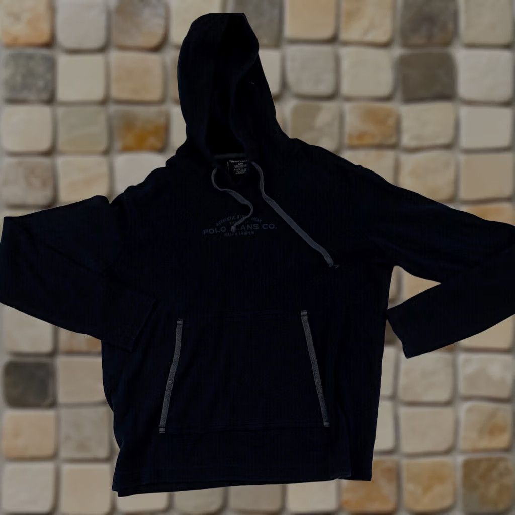 Ralph Lauren Vintage Polo Jeans Co. Womens Hoodie Medium Ralph Lauren Black Size M / US 6-8 / IT 42-44 - 1 Thumbnail