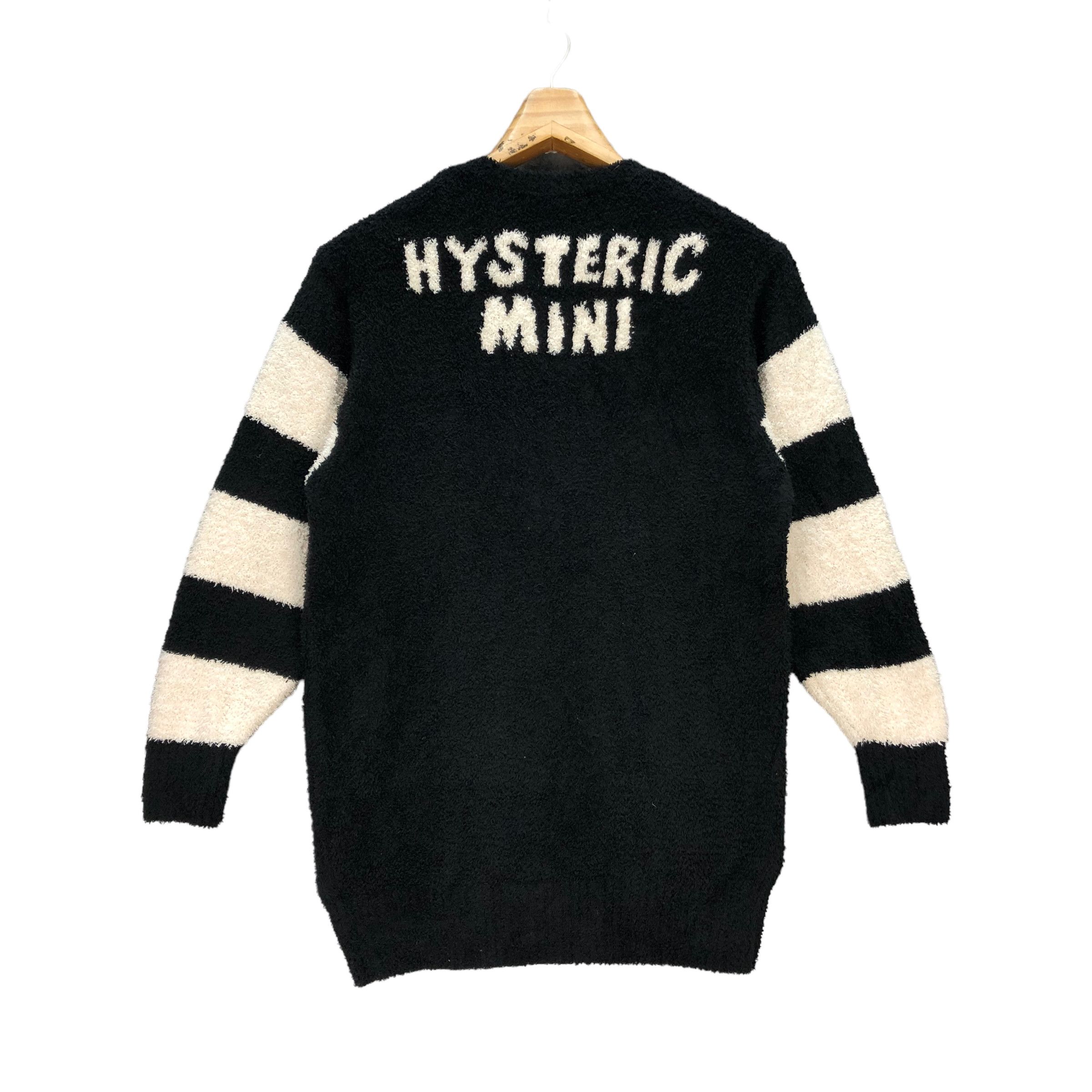 Hysteric Glamour HYSTERIC MINI BIG LOGO FLEECE SWEATSHIRT #7408-144 Size S / US 4 / IT 40 - 10 Thumbnail