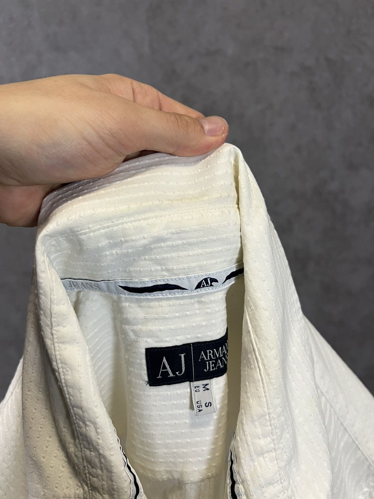 Armani Armani Jeans designer vintage logo shirt Size US M / EU 48-50 / 2 - 10 Thumbnail