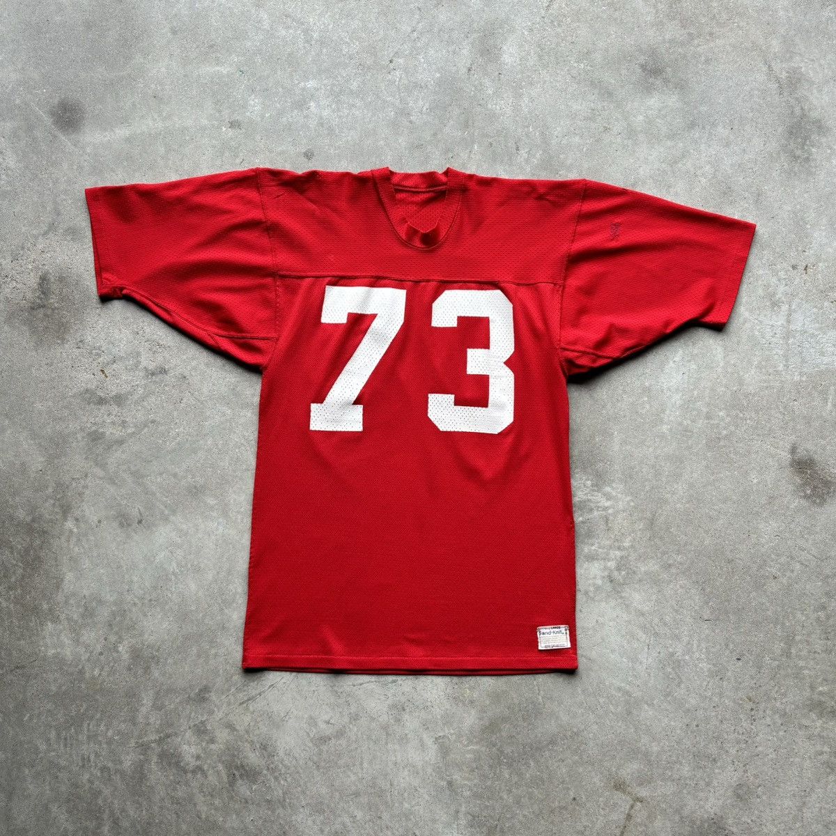 Vintage vintage 70s/80s FOOTBALL UNIVERSITY training practice jersey Size US L / EU 52-54 / 3 - 2 Thumbnail