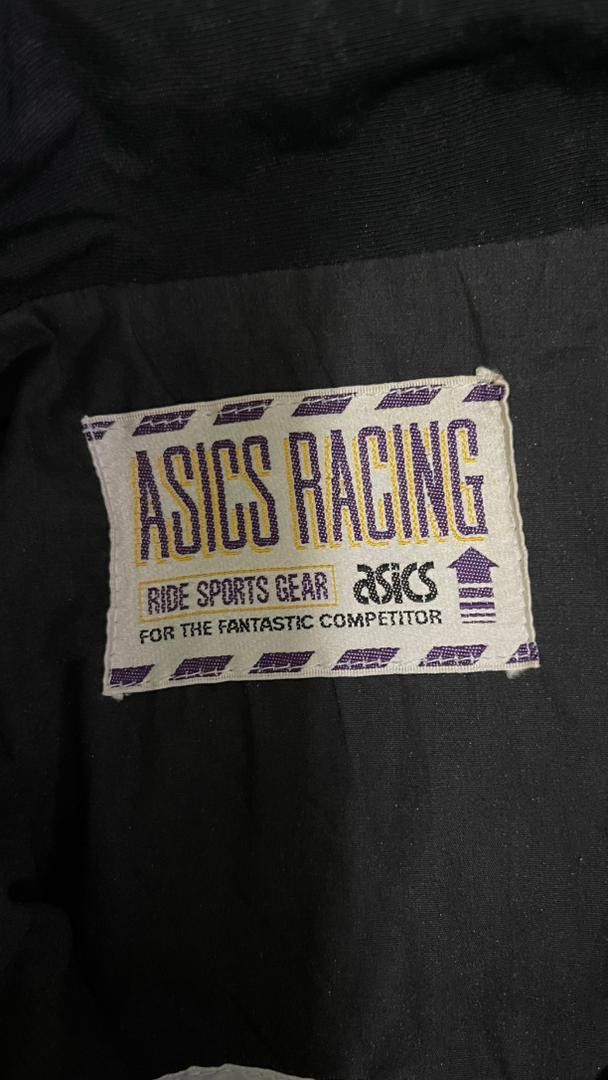 Asics Vintage Asics Racing AR Two Wheel Bomber Jacket Size M Size US M / EU 48-50 / 2 - 4 Thumbnail