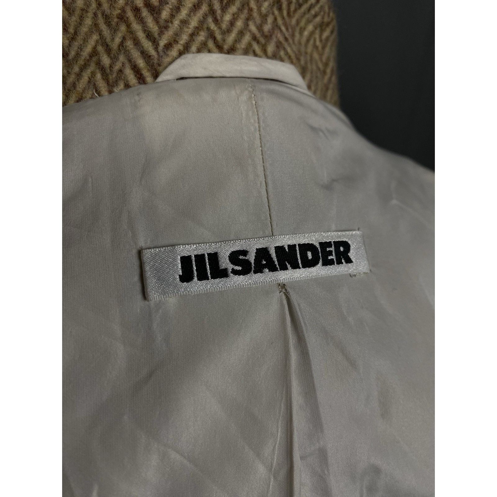 Jil Sander Jil Sander Women's Brown Wool Tailored Overcoat Size 36 Size XS / US 0-2 / IT 36-38 - 9 Thumbnail