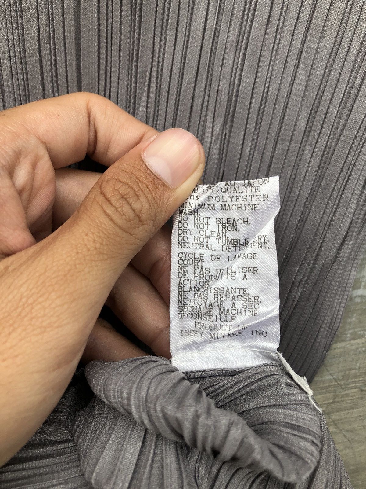 Homme Plisse Issey Miyake × Issey Miyake × Pleats Please Issey Miyake Issey Miyake Pleats Please Tops Size M / US 6-8 / IT 42-44 - 9 Thumbnail