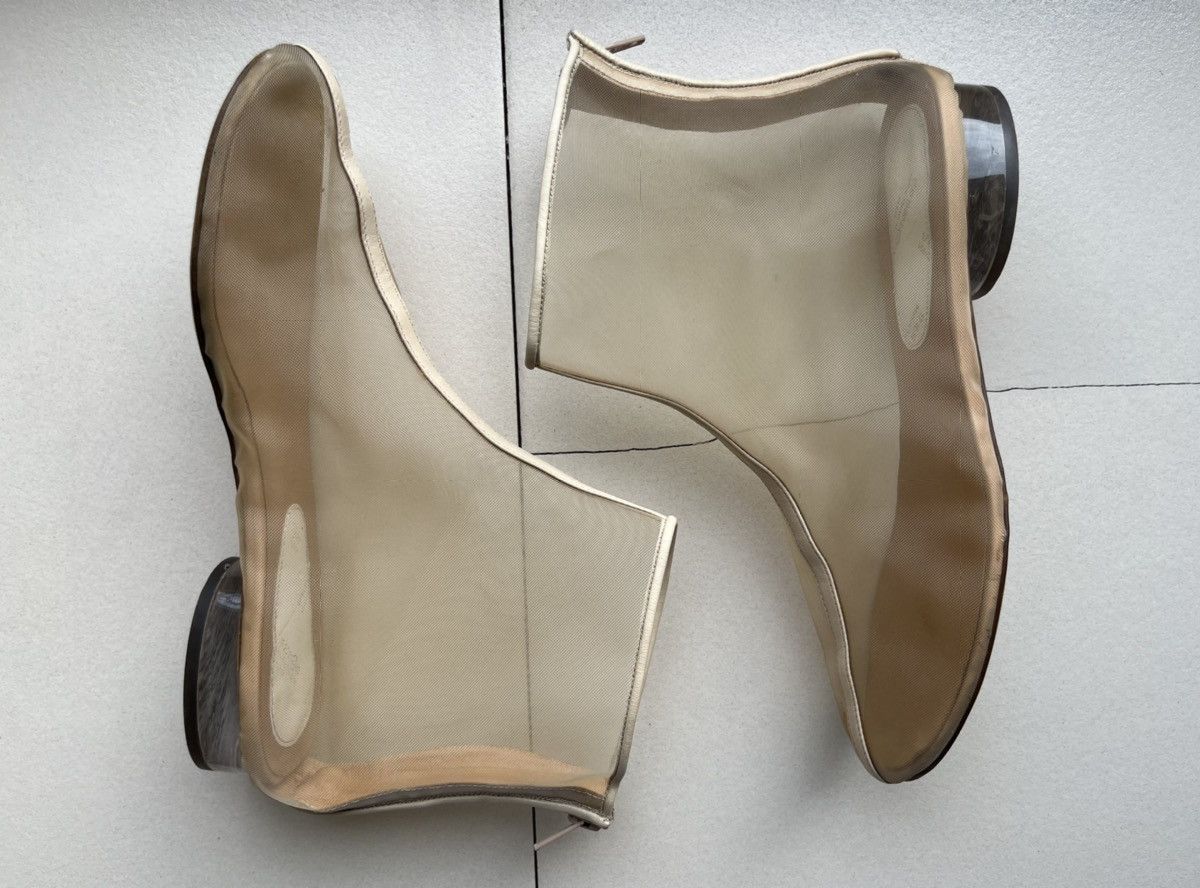 Maison Margiela SS 2012 Nude Transparent Mesh Shoes Size US 8 / IT 38 - 6 Thumbnail