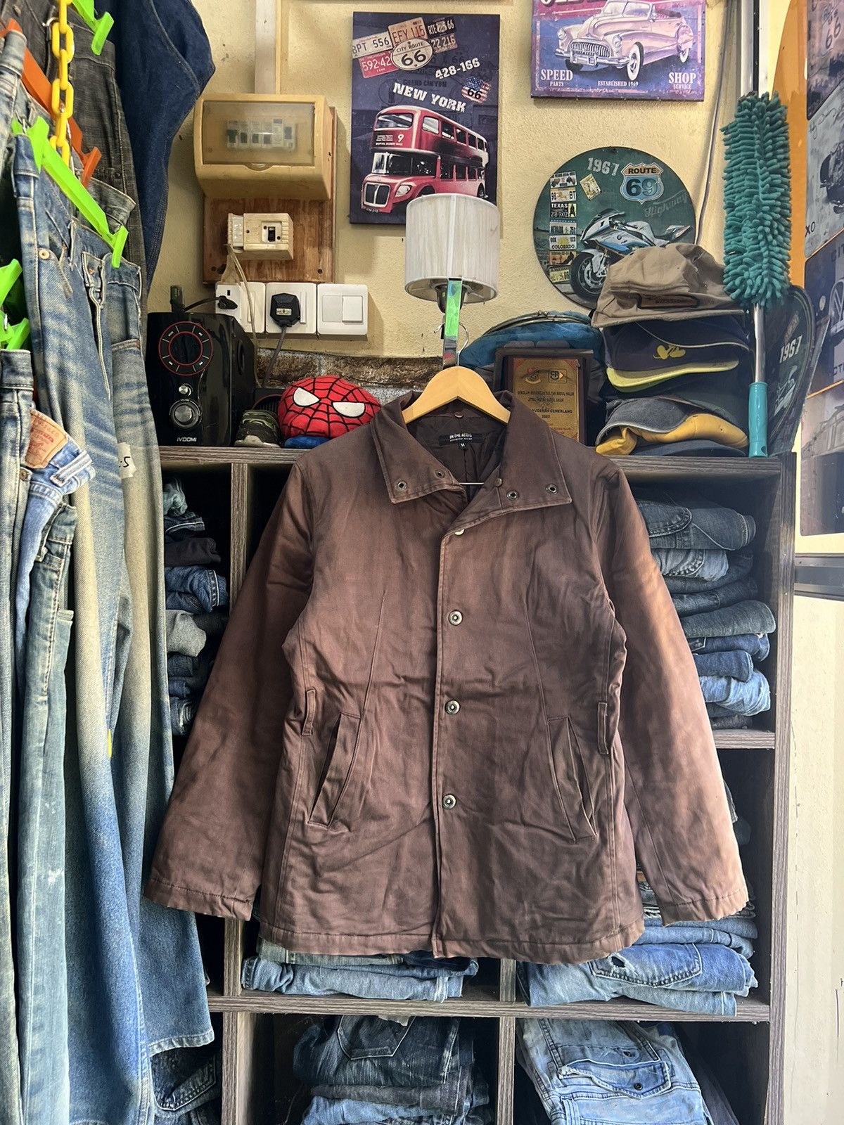 In The Attic 🔥Vintage Sun Faded In The Attic Button Jacket Size US S / EU 44-46 / 1 - 1 Thumbnail