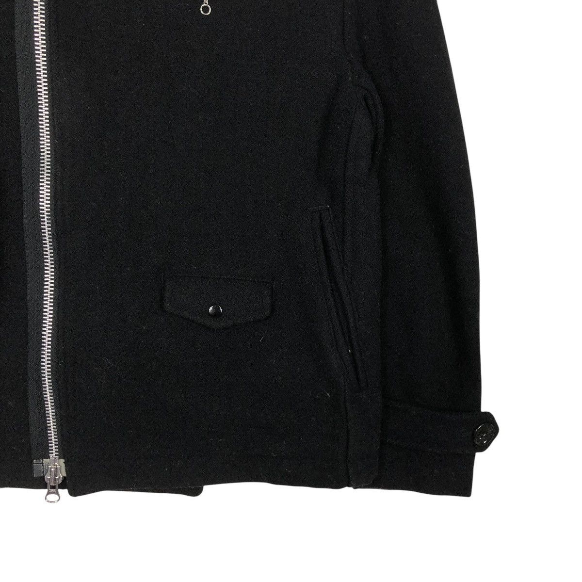 45rpm 🔥VINTAGE ZIPPER CROPPED JACKET ASYMMETRICAL STYLE CIAOPANIC Size US M / EU 48-50 / 2 - 8 Thumbnail