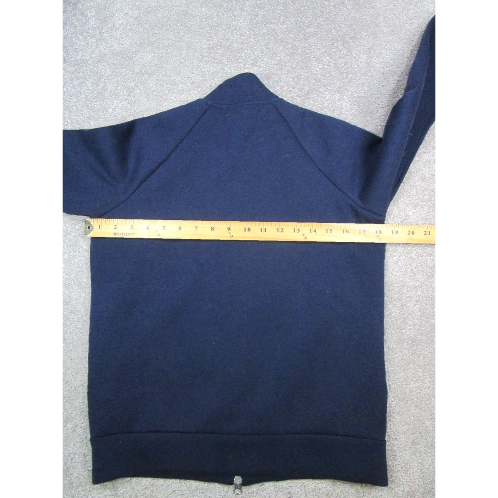 Everlane Everlane Jacket Womens XS Blue Cotton Full Zip Bomber Jacket Size XS / US 0-2 / IT 36-38 - 5 Thumbnail