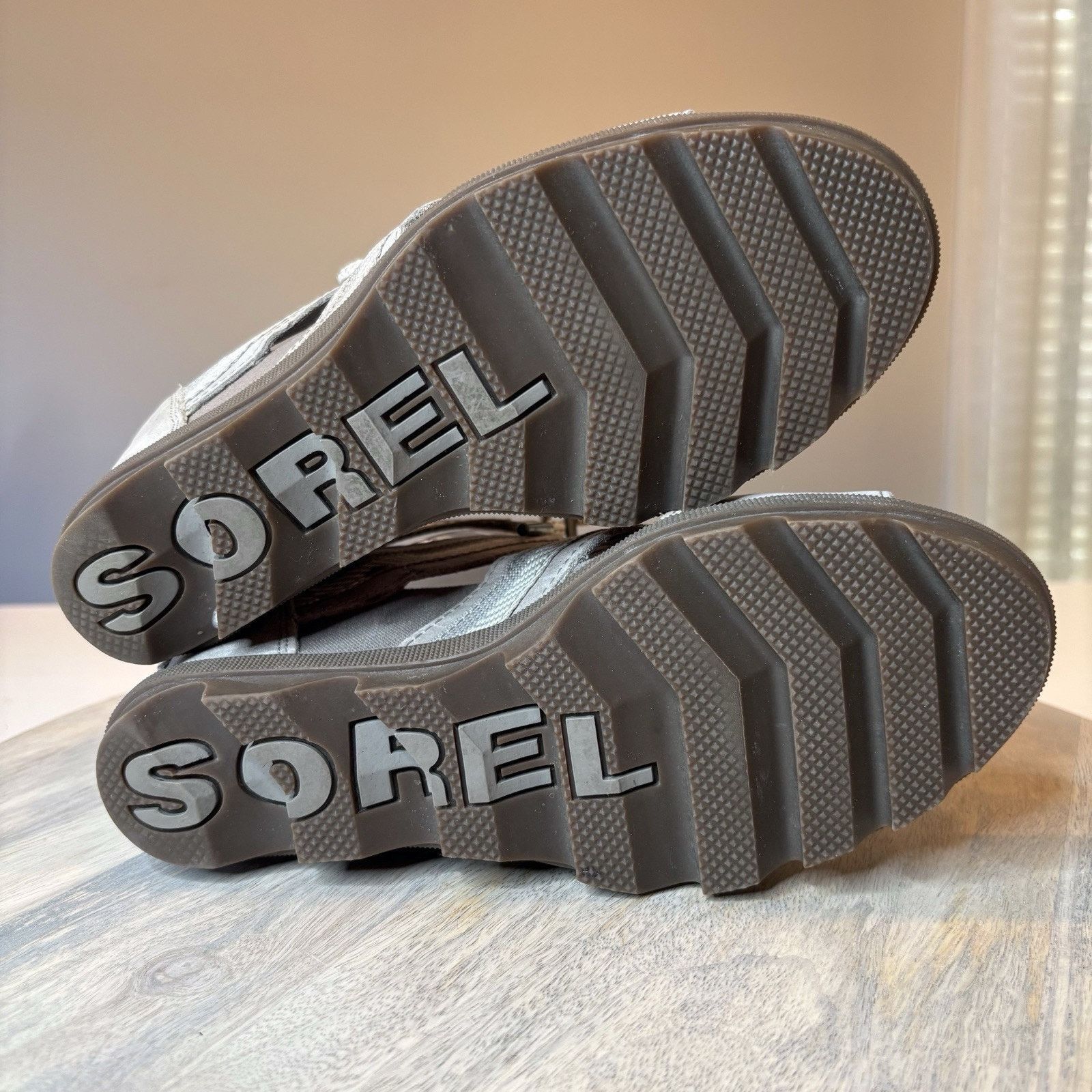 SOREL Sorel Joanie II Ghillie Women's Ash Laces Wedge Sandals Sz 8 Size US 8 / IT 38 - 10 Thumbnail