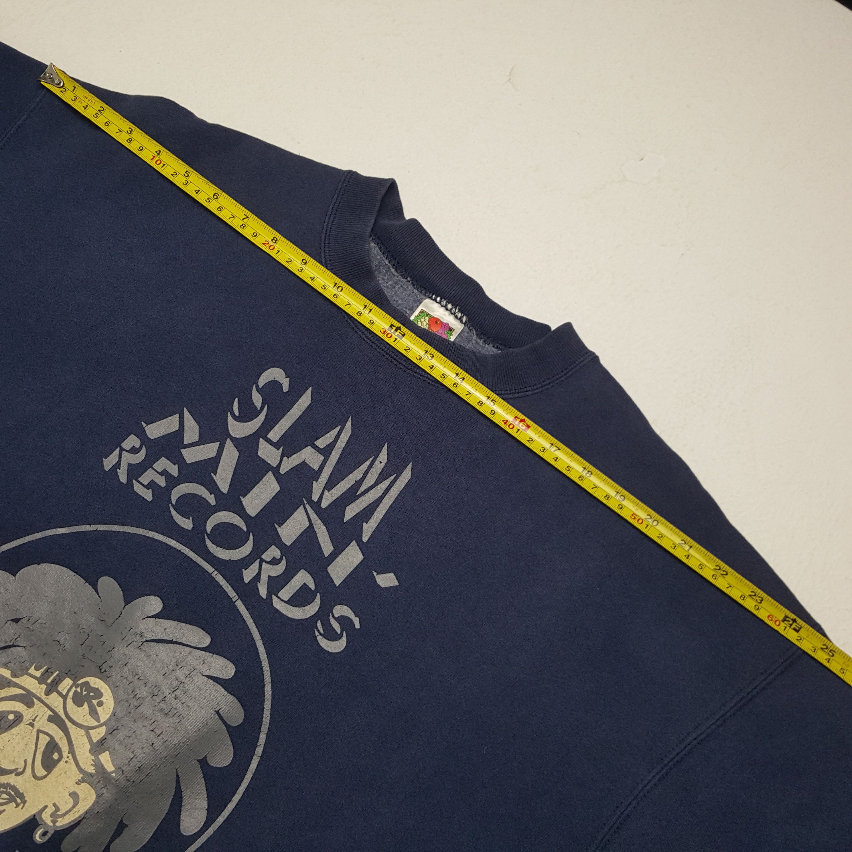 Band Tees × Rap Tees × Vintage Vintage Slam Min Records NY American Hip-hop Sweatshirt Size US XL / EU 56 / 4 - 6 Thumbnail