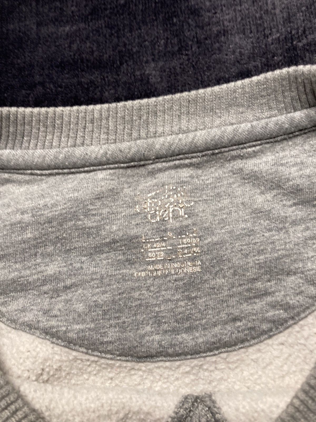 Nike × Vintage ⛩️ Vintage Nike Athletic basic Big Logo Sweatshirt Boxy 2k Size US L / EU 52-54 / 3 - 5 Thumbnail