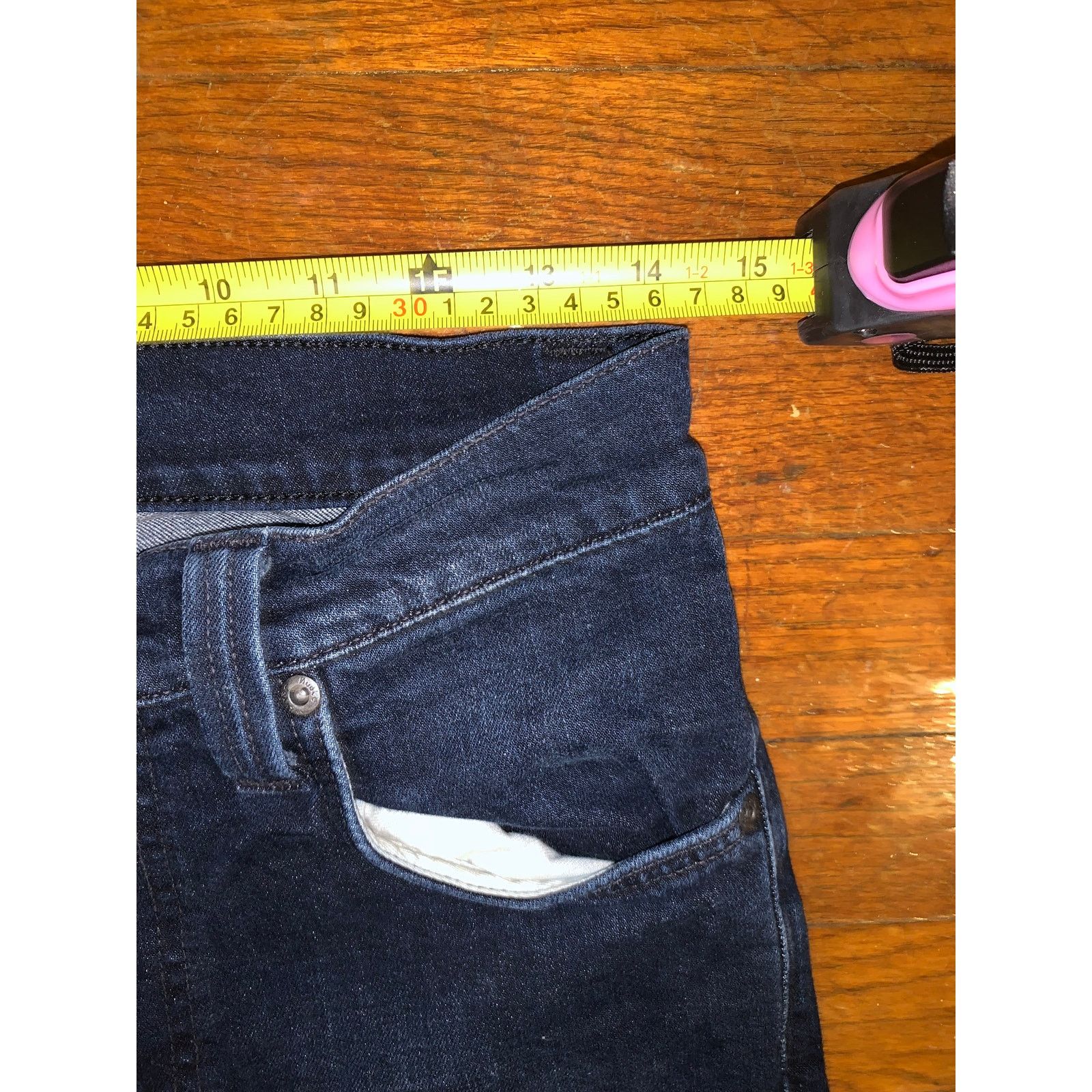 Nudie Jeans Nudie Jeans Lean Dean Dark Wash Jeans Men’s 30x34 Slim Taper Size US 30 / EU 46 - 8 Thumbnail