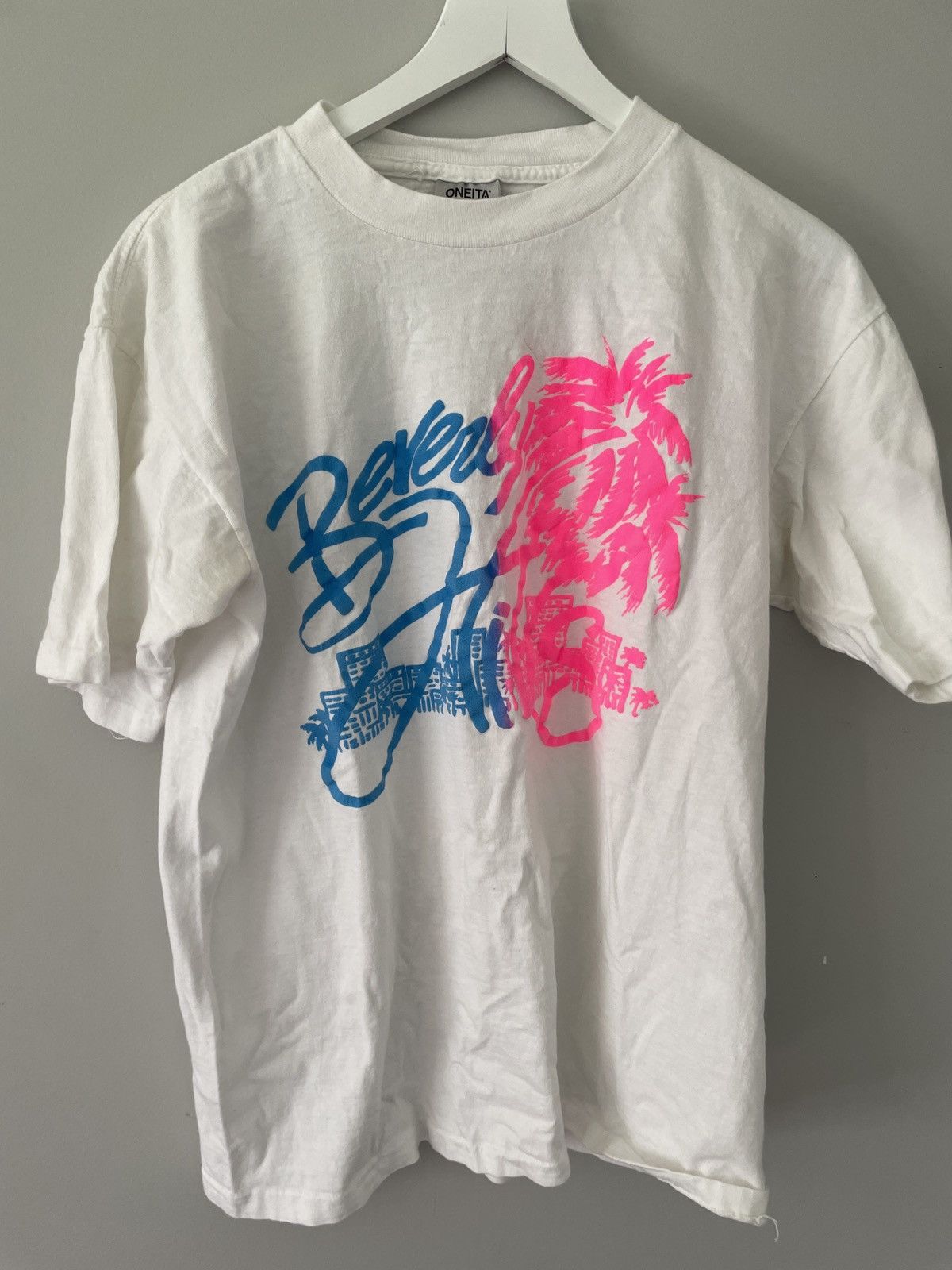 Vintage Vintage Beverly Hills LA Shirt Balenciaga “Like” Size US XL / EU 56 / 4 - 2 Thumbnail