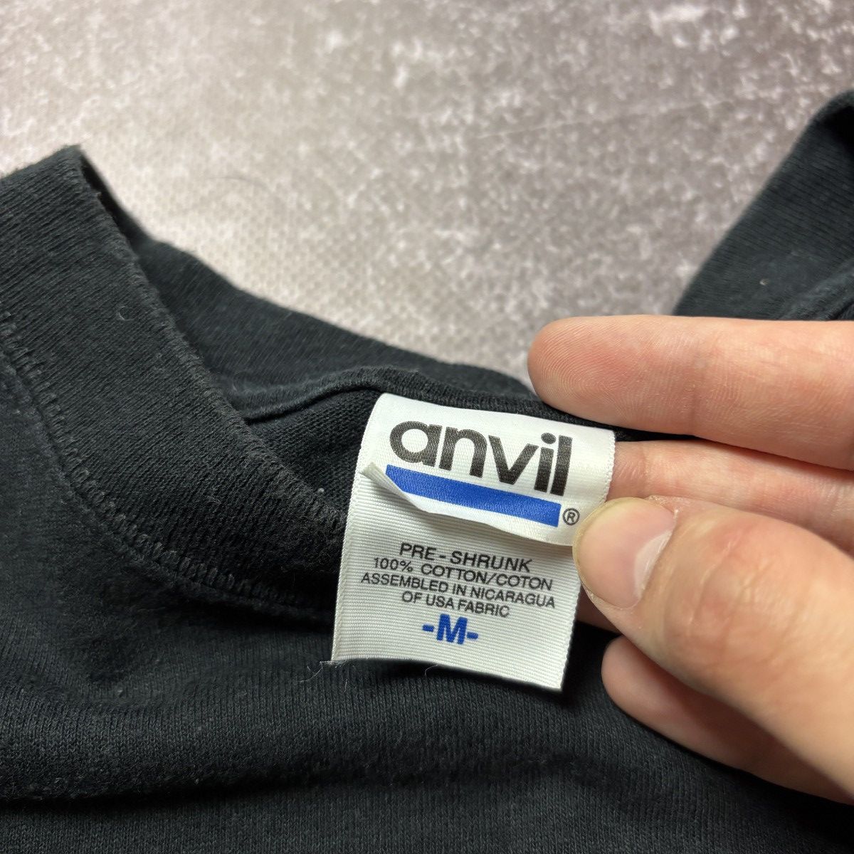 Vintage Italy vintage anvil t-shirt 90s country Size US M / EU 48-50 / 2 - 3 Thumbnail