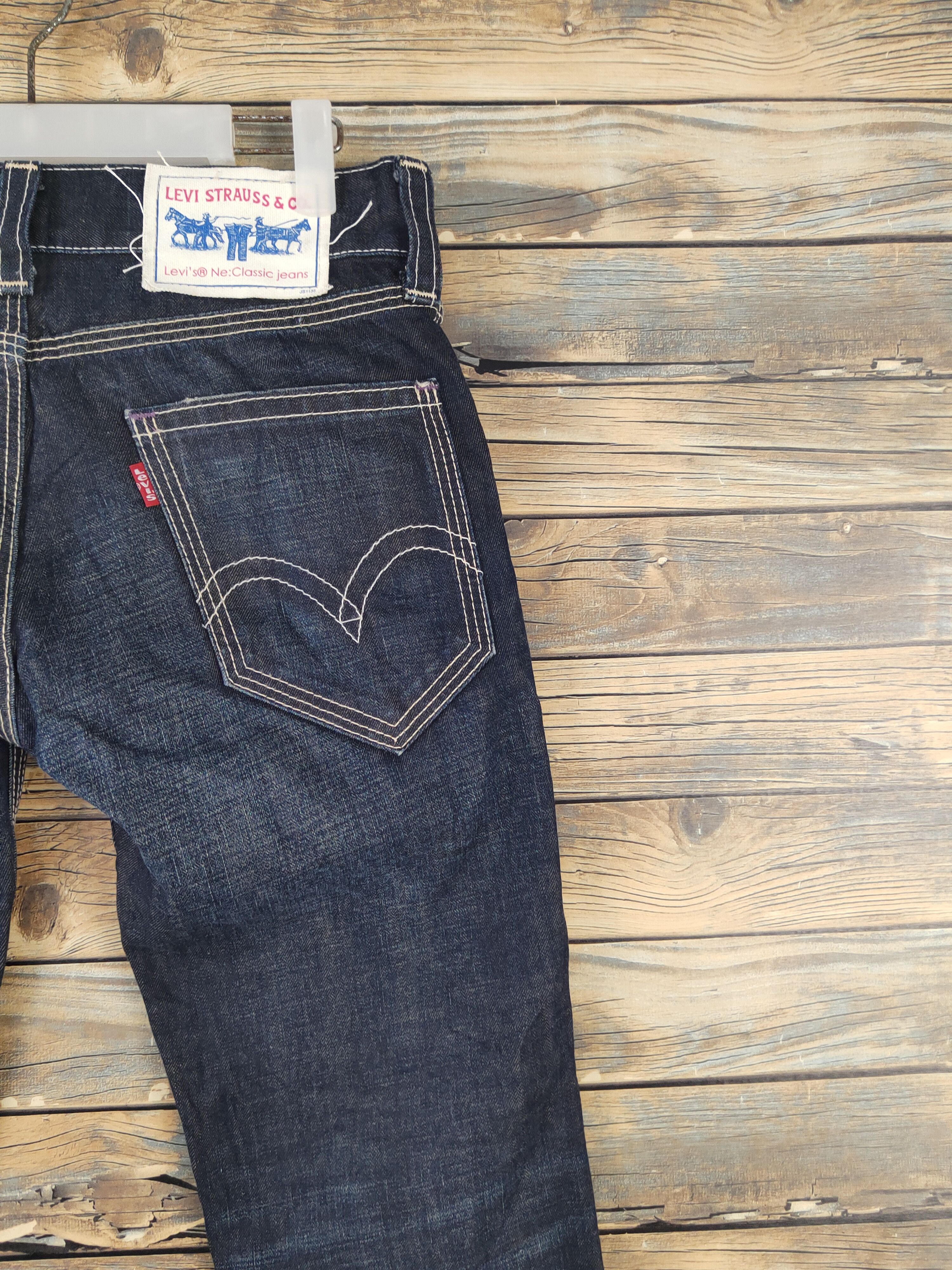 Levi's Levi's Black faded Distressed denim Jeans #W1994 Size US 29 - 11 Thumbnail