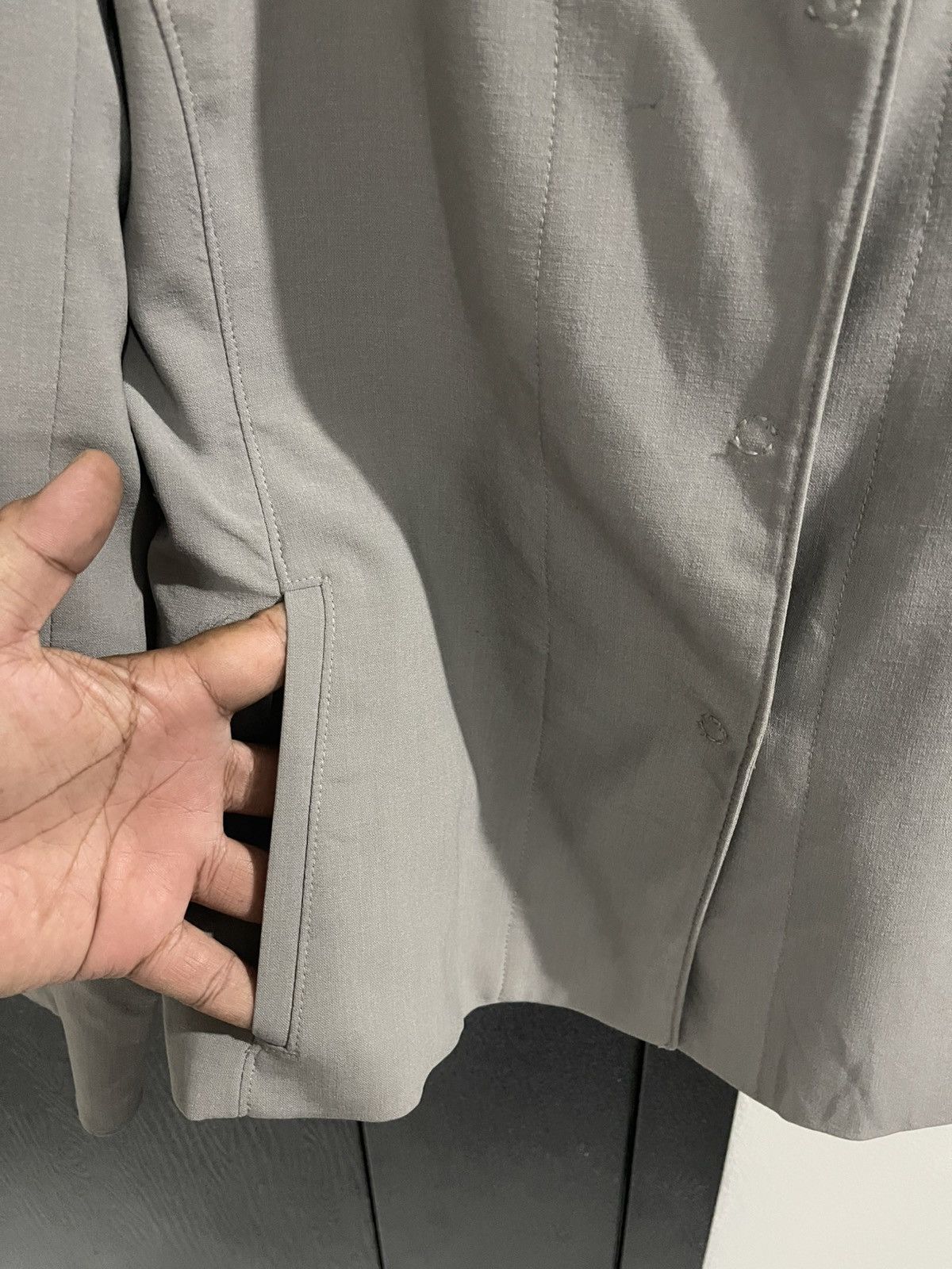 Prada × Vintage Vintage Prada Milano Snap Button Jacket Size XXS / US 00 / IT 34 - 8 Thumbnail