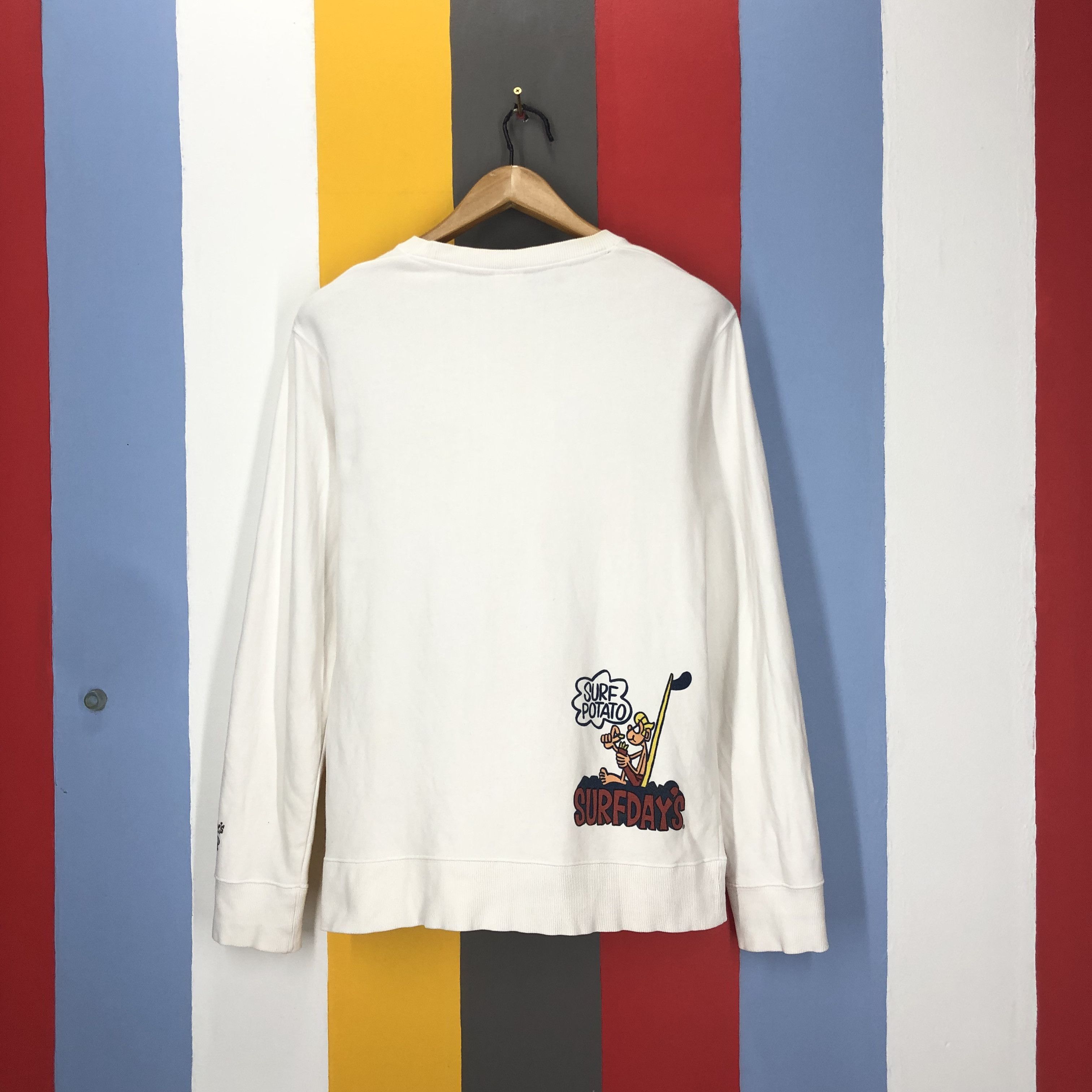 Other SURF DAYS POTATO Crew Neck Sweatshirt #1687/05 Size US S / EU 44-46 / 1 - 9 Thumbnail