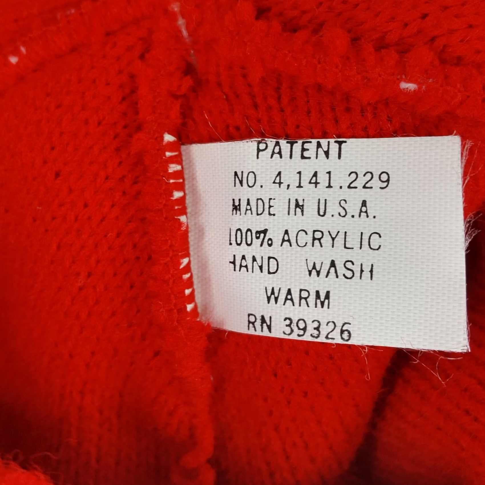 Vintage VINTAGE NC State Wolf Pack Knit Beanie Cabby Newsboy Gatsby Winter Hat College Hat Mens Red 80s USA University Sports Cabby Newsboy Cap Ice, Inc Size ONE SIZE - 7 Thumbnail